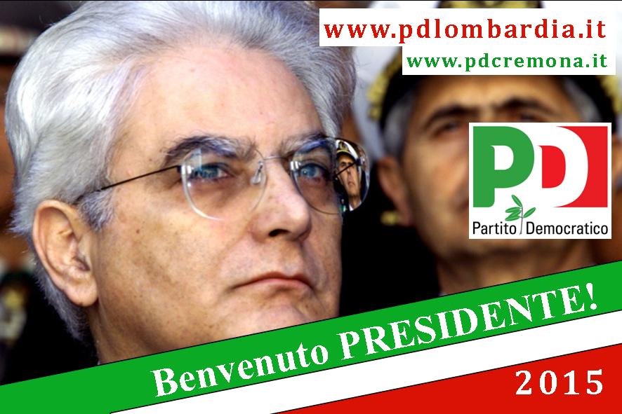 Benvenuto PRESIDENTE! | PARTITO DEMOCRATICO CREMONA